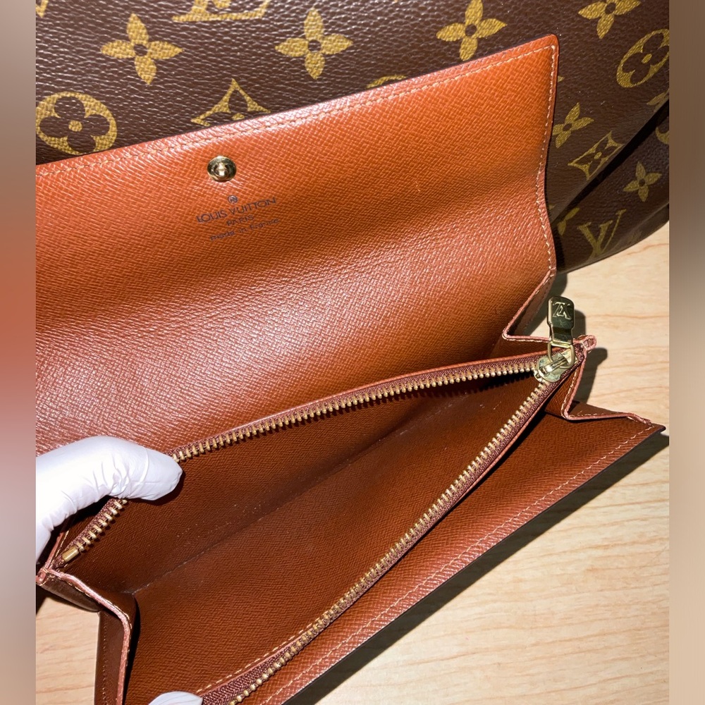 ✅AUTHENTIC BUNDLE LARGE BAG+WALLET LOUIS VUITTON - Picture 14 of 16